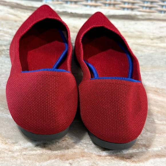Women’s ROTHY’S The Point in red chili- sold out color. Size 10.5 - Picture 5 of 7